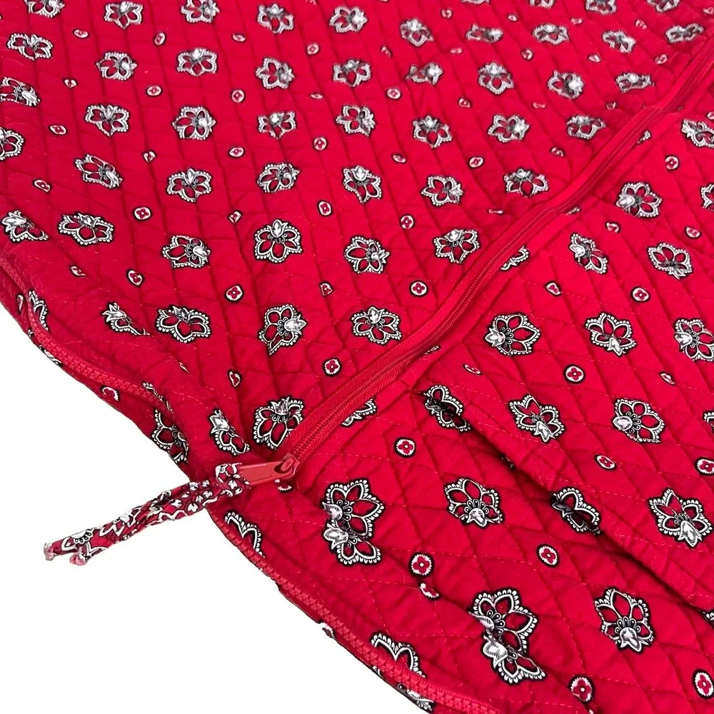 Vera Bradley Americana Red Garment Travel Bag Retired Vintage